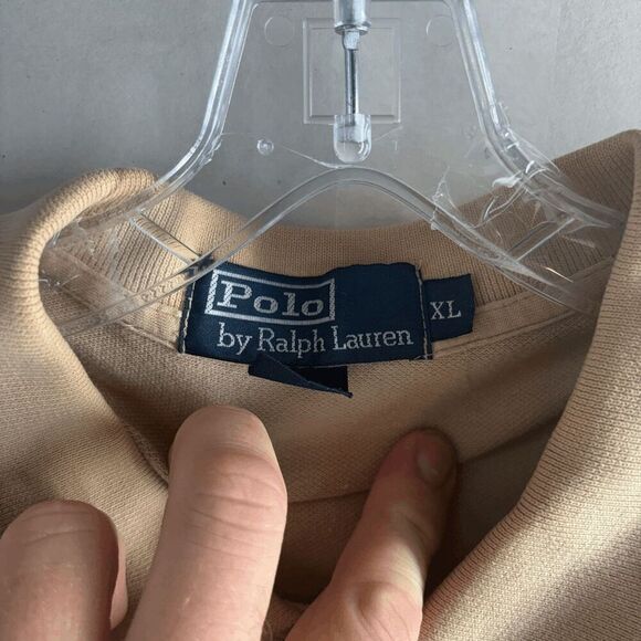 Polo Ralph Lauren Green Pony Brown 2 Button Long Sleeve Size XL 100% Cotton - Picture 6 of 6